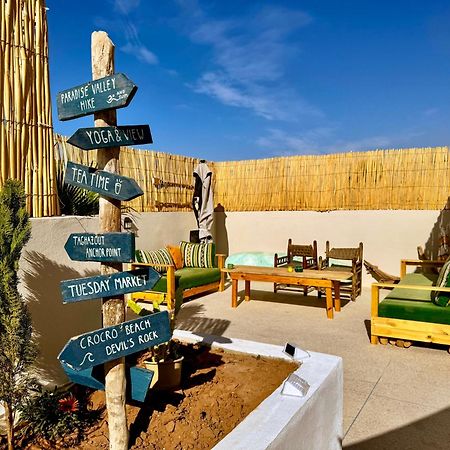 Ocean Surf House Hostel Tamraght Exterior foto